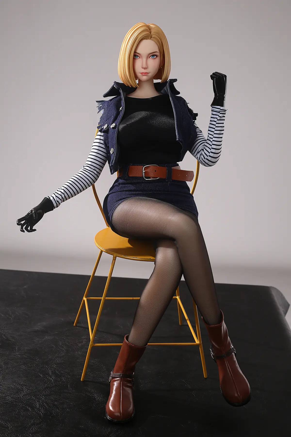 Dark Gray Sex Dolls Dragon Ball | Android 18 | Yu Zhai Ren Xing Studio | Tienda para adultos | Tico Ofertas