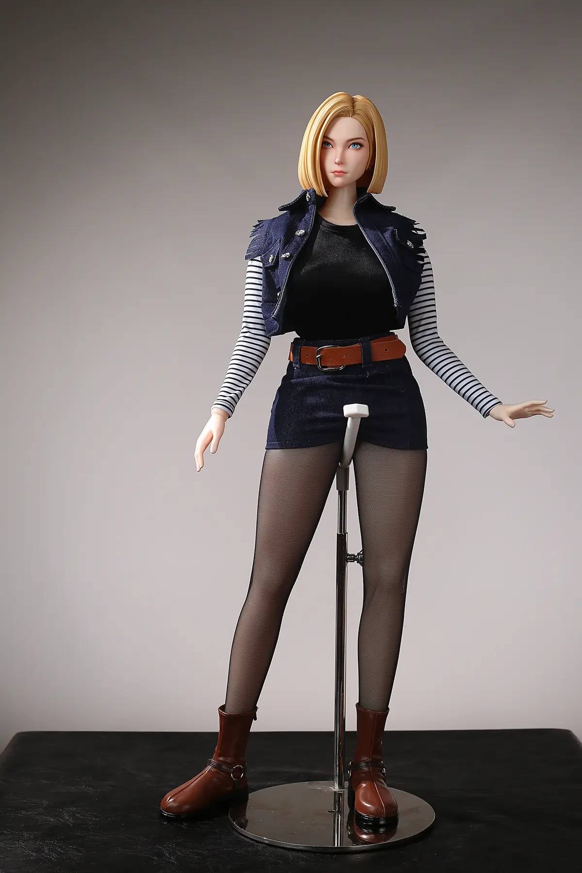 Dark Gray Sex Dolls Dragon Ball | Android 18 | Yu Zhai Ren Xing Studio | Tienda para adultos | Tico Ofertas