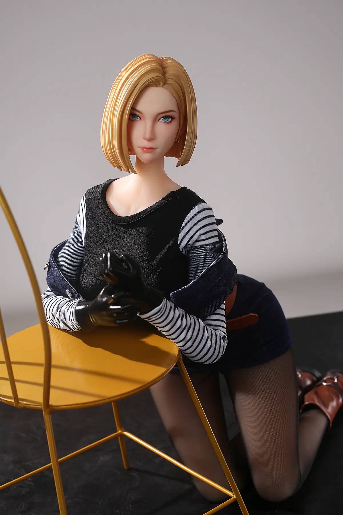 Dark Gray Sex Dolls Dragon Ball | Android 18 | Yu Zhai Ren Xing Studio | Tienda para adultos | Tico Ofertas