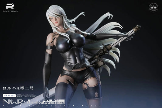 Black Estatuilla NieR: Automata | A2 | RO Studio | Tienda Anime | Tico Ofertas