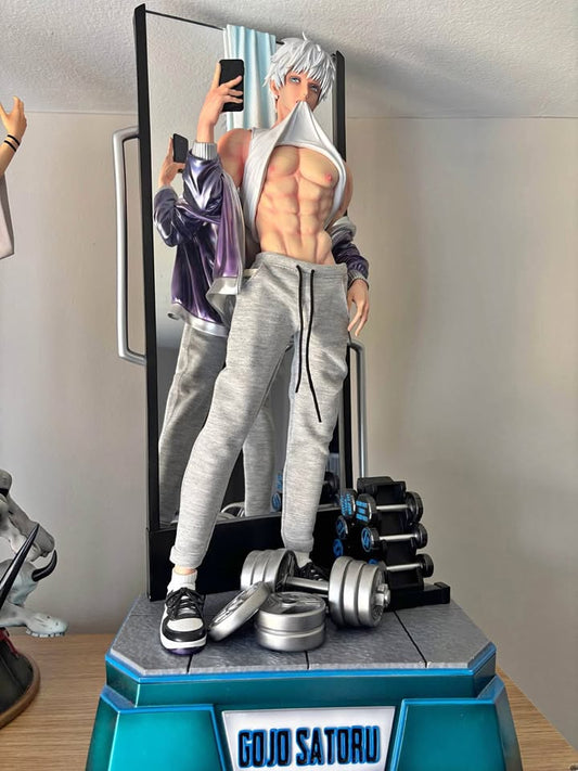 Rosy Brown Figura Gojo Satoru – Jujutsu Kaisen | Dtalon Studio Resin Statue Costa Rica
