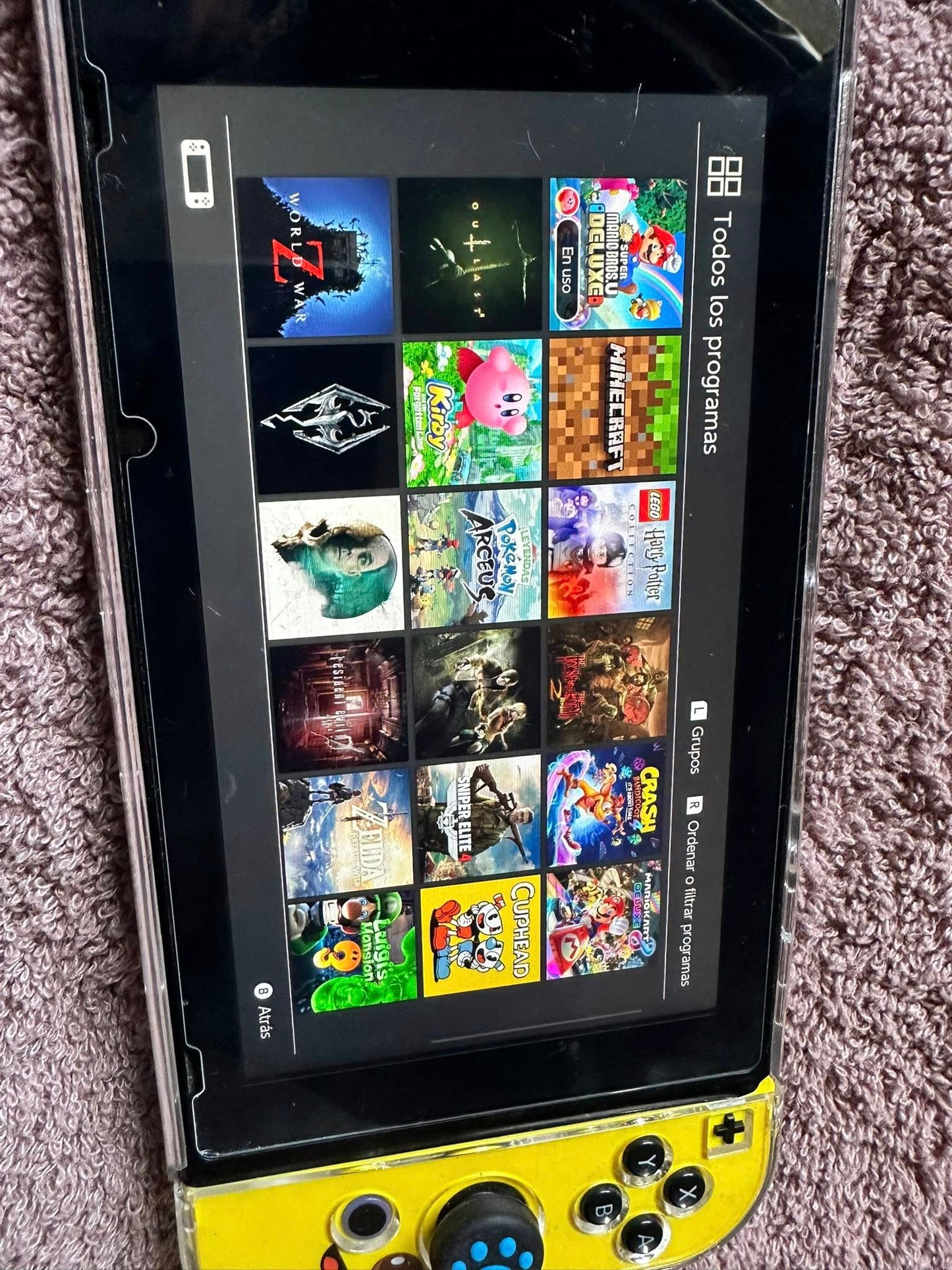 Dark Slate Gray Nintendo Switch Lite con M4G1A + 256 GB Full Juegos – ¡Paga una vez y juega para siempre! | Tico ofertas