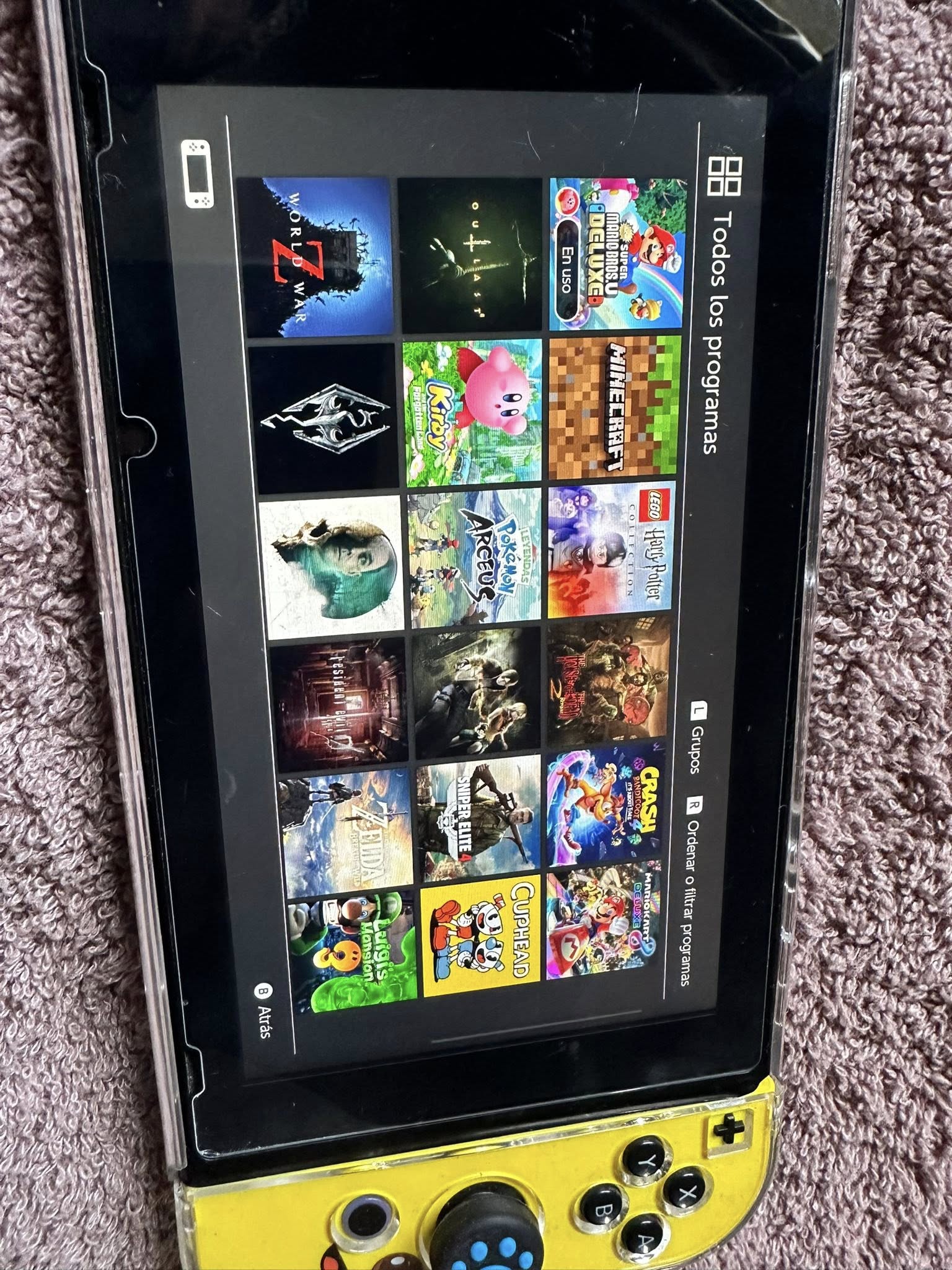 Dark Slate Gray Nintendo Switch Lite con M4G1A + 256 GB Full Juegos – ¡Paga una vez y juega para siempre! | Tico ofertas
