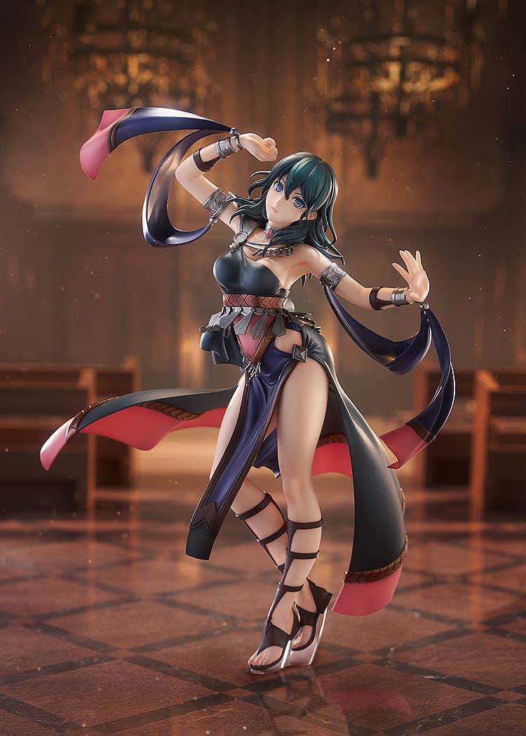 Dark Olive Green Estatuilla Fire Emblem | Byleth (Dancer) | Intelligent Systems | Tienda Anime | Tico Ofertas