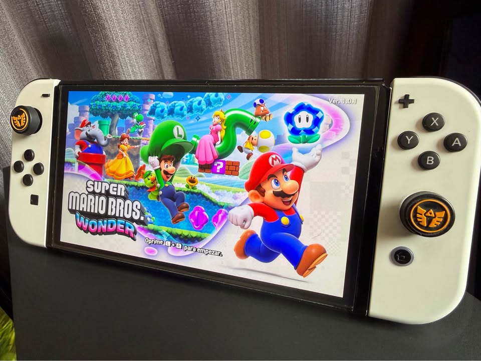 Dark Slate Gray Nintendo Switch OLED flasheada con memoria de 128GB | Consola Gamer Costa Rica