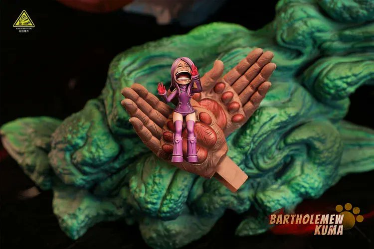 Black Estatuilla One Piece | Bartholomew Kuma | Super Bomb Studio | Pro/Max Ver. | Tico Ofertas