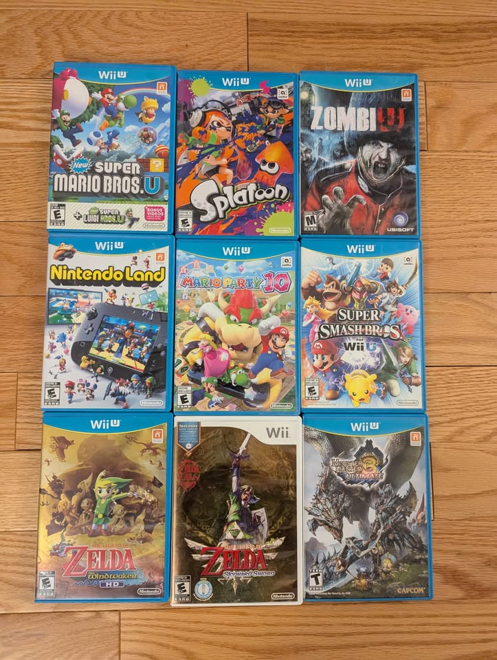 Nintendo Wii U con juegos – Consola Nintendo retro ideal para niños y familia Nintendo