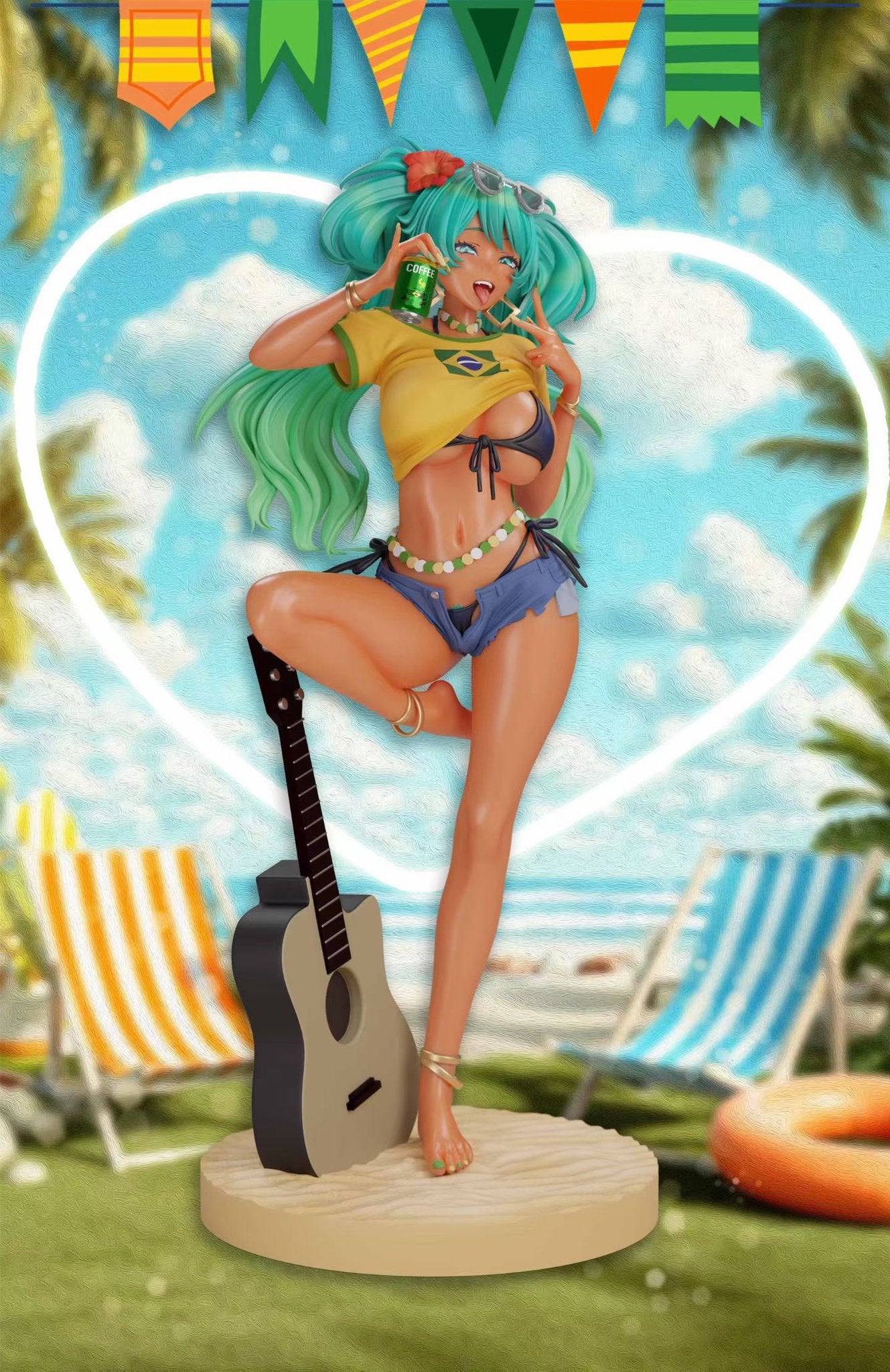 Light Steel Blue Estatuilla Project Sekai | Hatsune Miku (Brazilian Ver.) | Make Zero Studio | Tienda Anime | Tico Ofertas