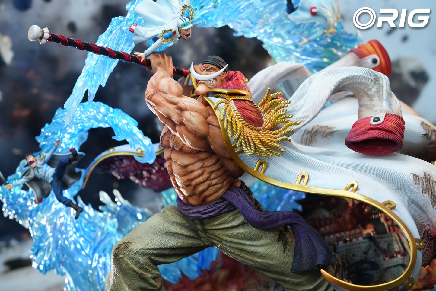 Dark Slate Gray Estatuilla One Piece | Edward Newgate (Whitebeard) | ORIG Studio | GK Statue | Tico Ofertas
