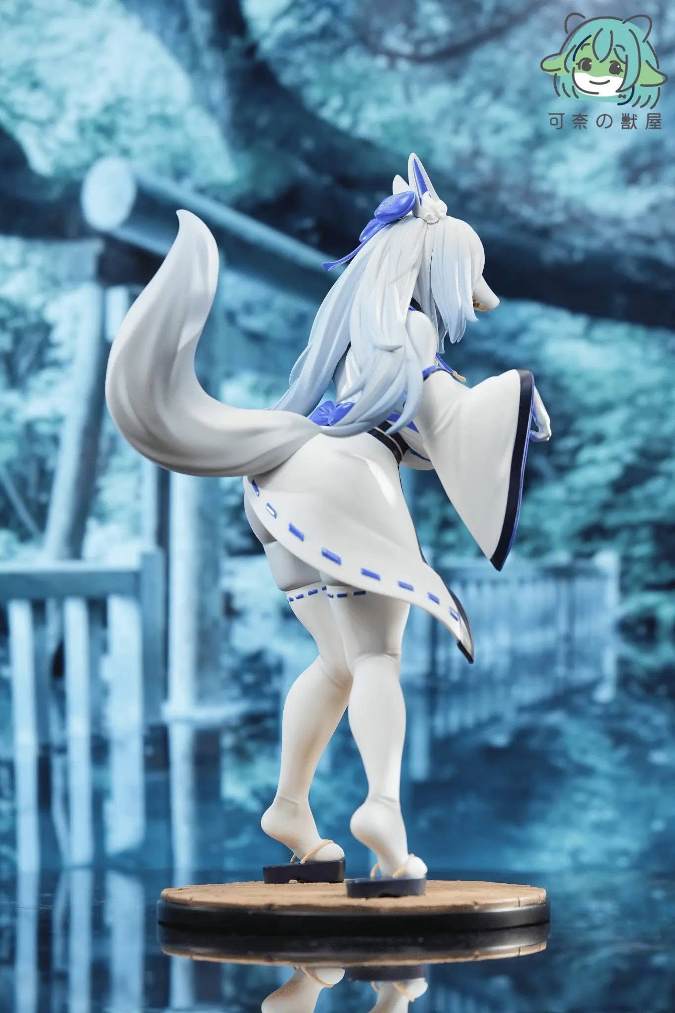 Steel Blue Estatuilla Mizumi Ayame | Ke Nai Rou Dan Wu Studio | Versión Furry 18+ | Tico Ofertas