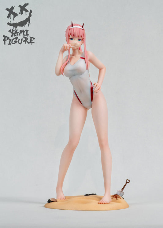 Light Gray Estatuilla Darling in the FRANXX | Zero Two | YAMI Studio | Tienda Anime | Tico Ofertas