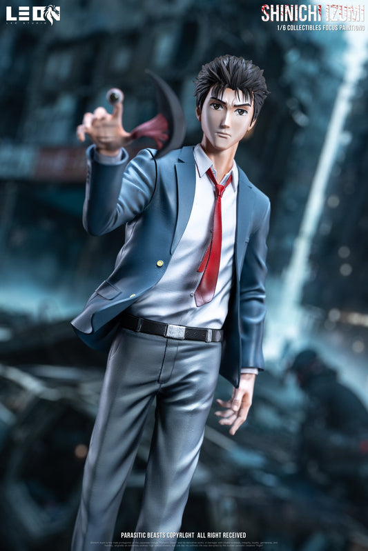 Dark Slate Gray Estatuilla Parasyte | Shinichi Izumi | Leo Studio | Tienda Anime  | Tico Ofertas