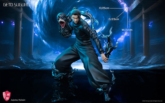 Black Estatuilla Jujutsu Kaisen | Suguru Geto | PoFang Studio | tienda anime | Tico Oferta