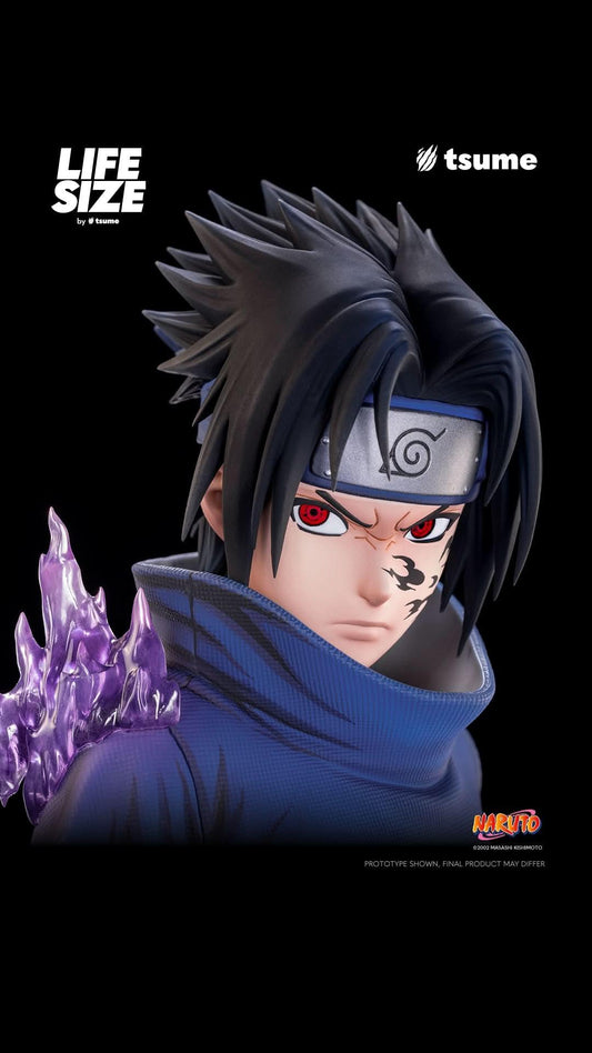 Black Figura  Tsume Studio - Naruto: Sasuke Uchiha Life-Size (Licensed) | Figuras de colección Anime Costa Rica TODO EN ANIME  | Tico ofertas