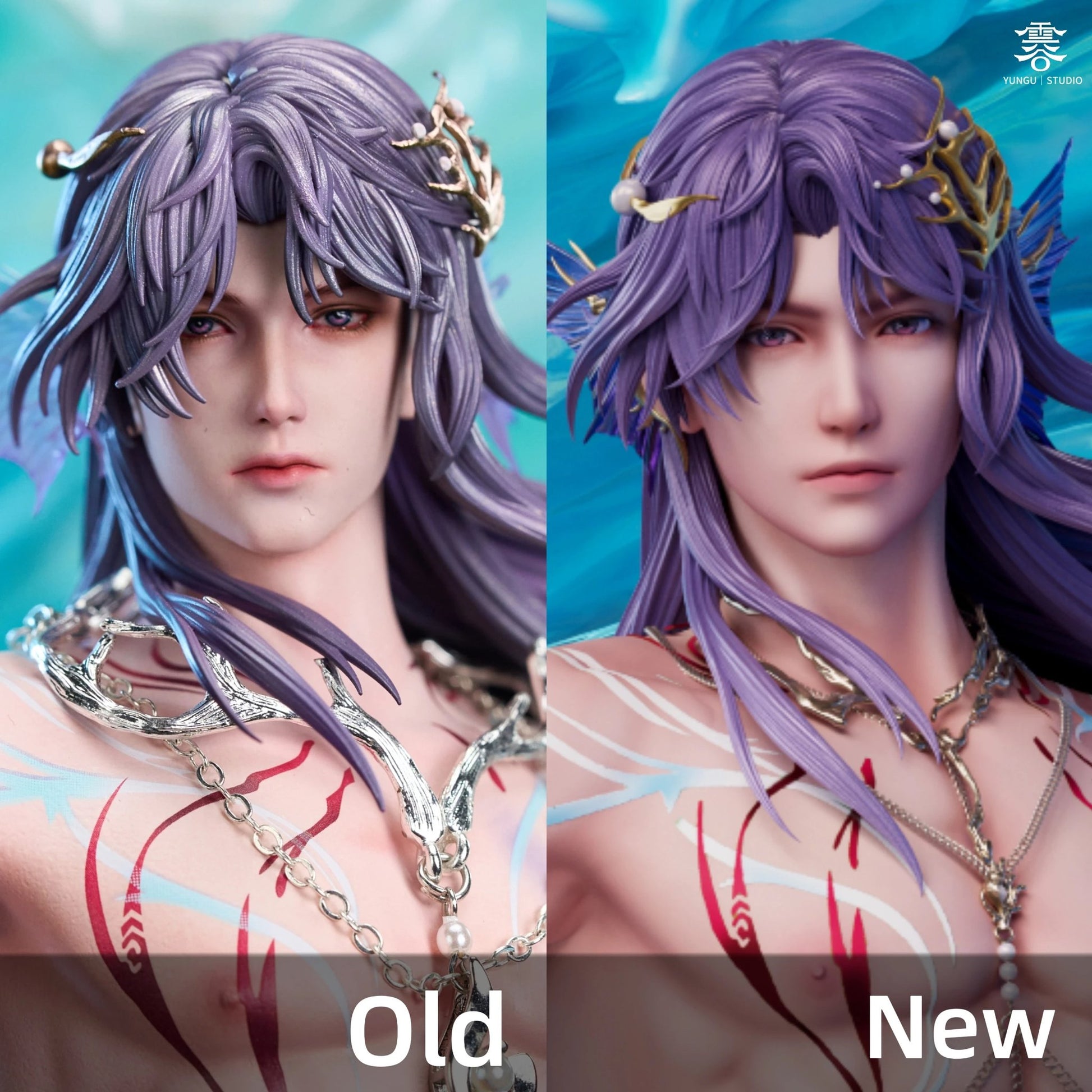 Dim Gray Estatuilla Love and Deepspace | Rafayel (Mermaid Statue) | Yun Gu Studio | Escala 1/6 | Tico Ofertas