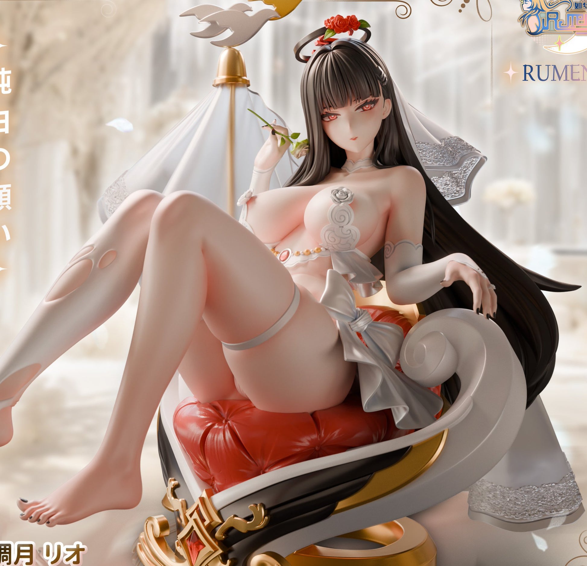 Gray Estatuilla Blue Archive | Tsukatsuki Rio Hanayome | Rumeng Studio | tienda anime | Tico Ofertas