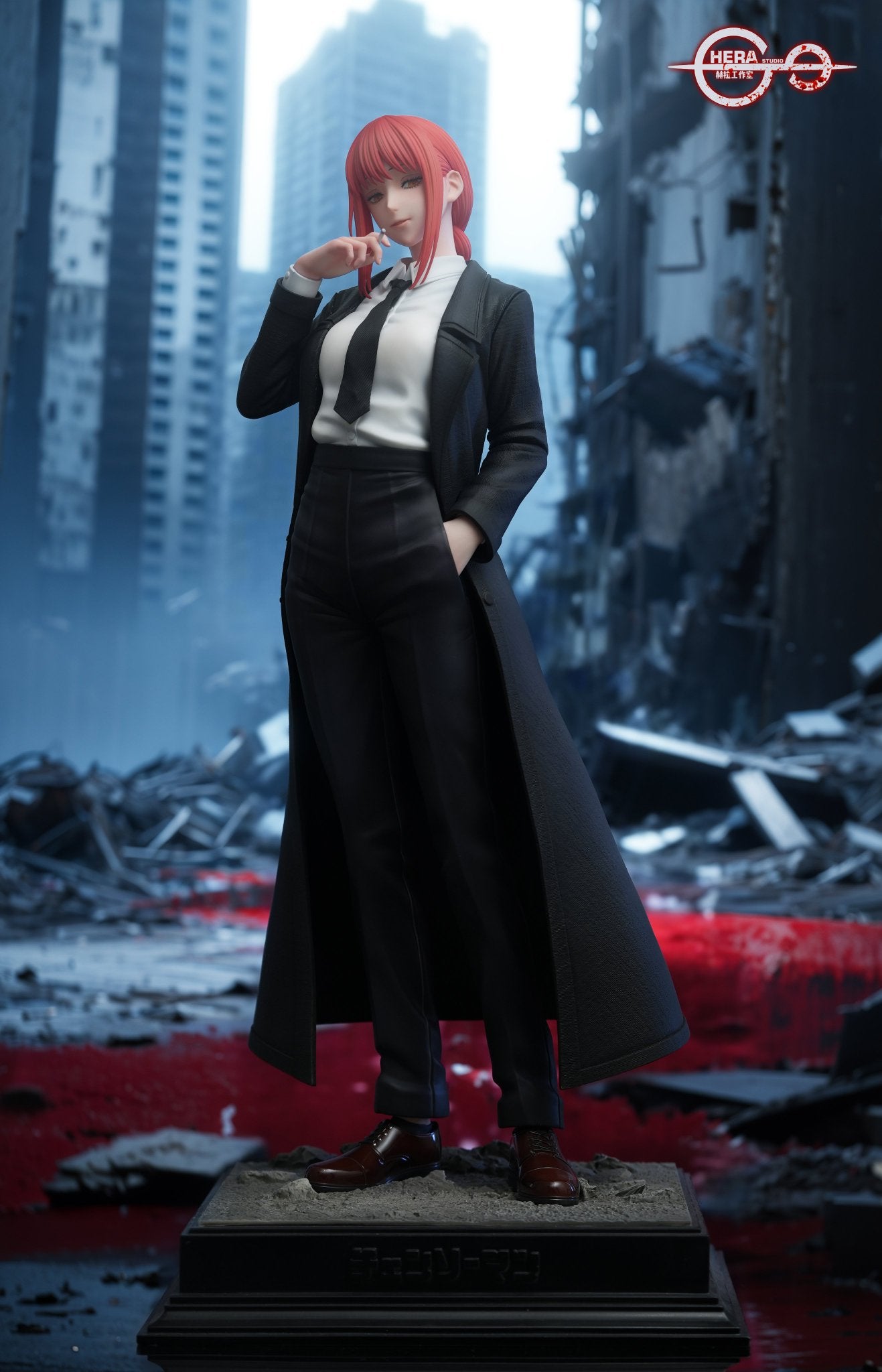 Black Estatuilla Chainsaw Man | Makima | HeRa Studio | TIENDA ANIME | Tico Ofertas