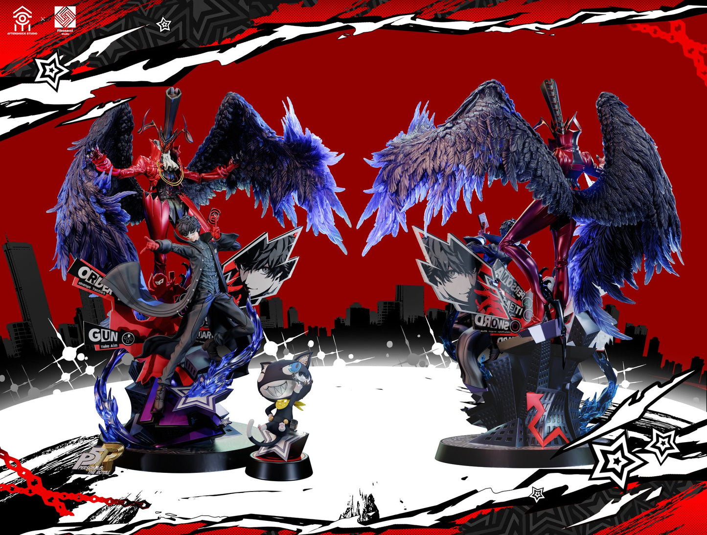 Black Persona 5 Royal | Ren Amamiya & Arsène | Aftershock & Fibonacci Studio | Tico Ofertas