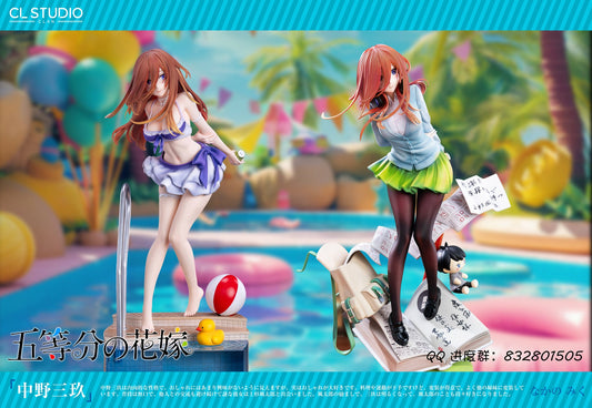 Light Sea Green Estatuilla  The Quintessential Quintuplets | Miku Nakano | Tienda Anime | Tico Ofertas