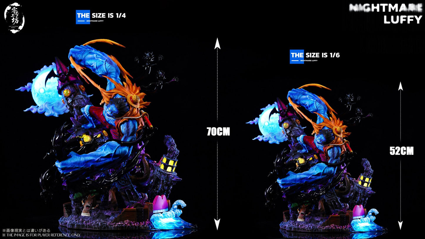 Black Figura One Piece | Monkey D. Luffy | Zero Workshop Studio × TMD Studio | Tienda Anime | Tico Ofertas