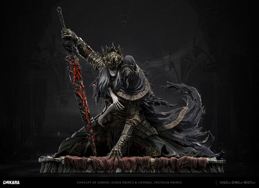 Black Estatuilla Dark Souls III | Lorian Lothric – Tienda Anime | CHIKARA Studio | Tico Ofertas