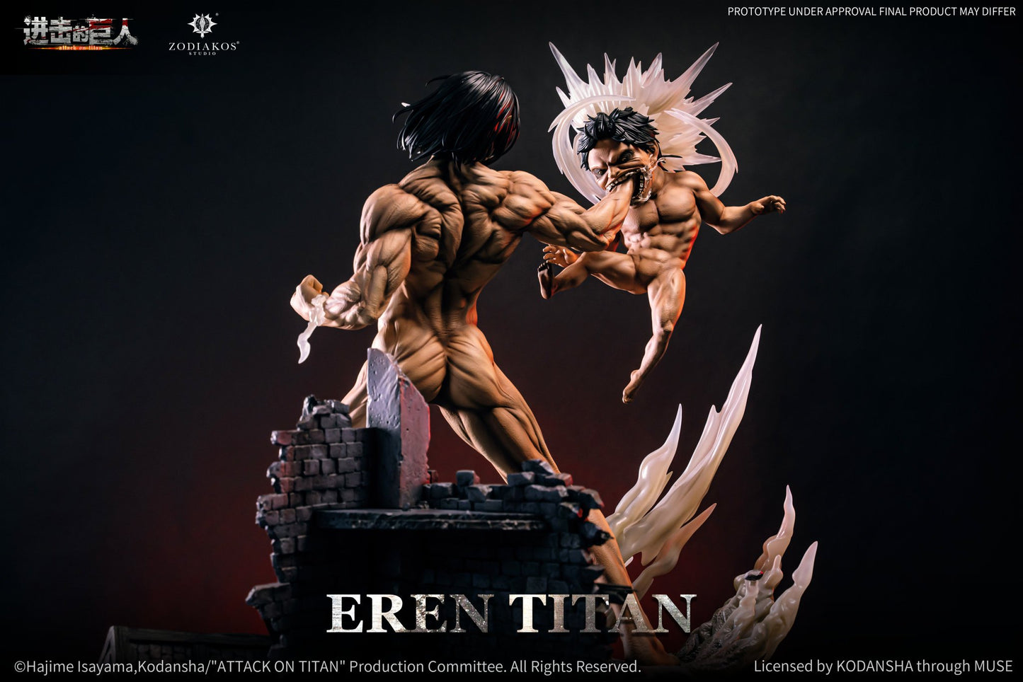 Black Figura Attack on Titan | Eren Yeager Titan Form | Tienda Anime| Tico Ofertas