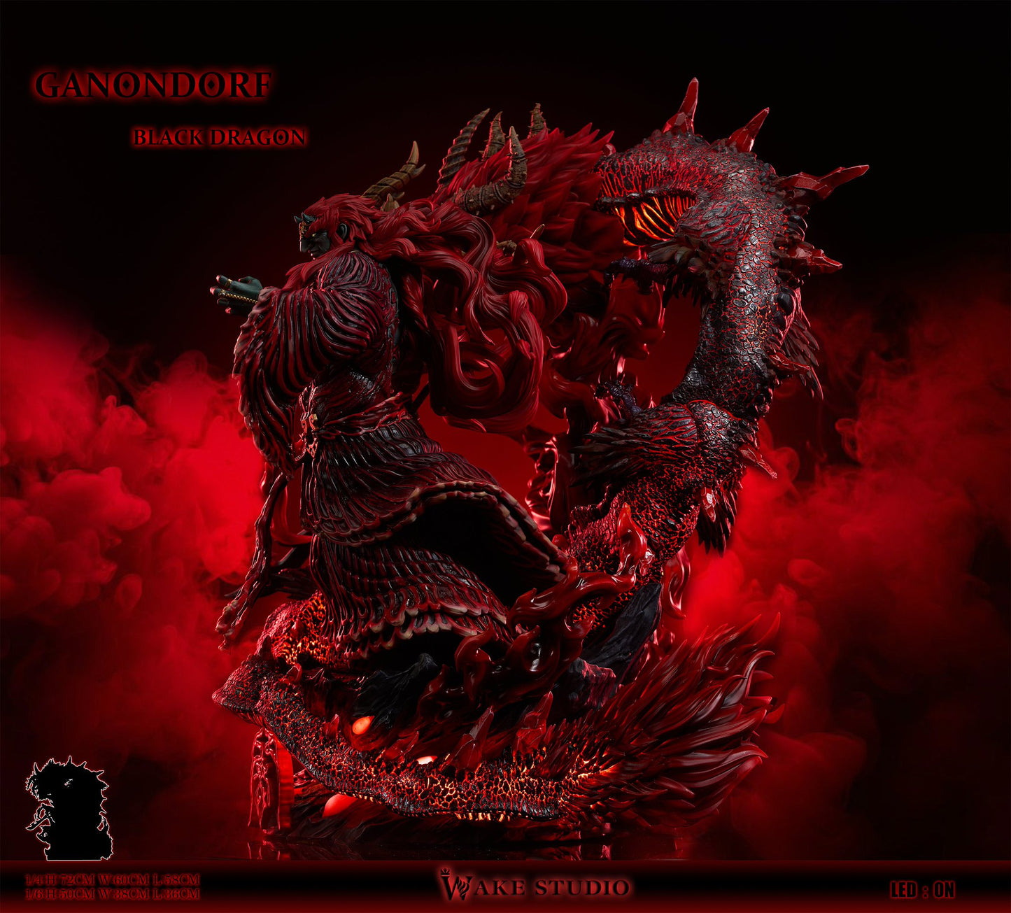 Black Estatuilla The Legend of Zelda | Ganondorf | Tienda Anime | Tico Ofertas