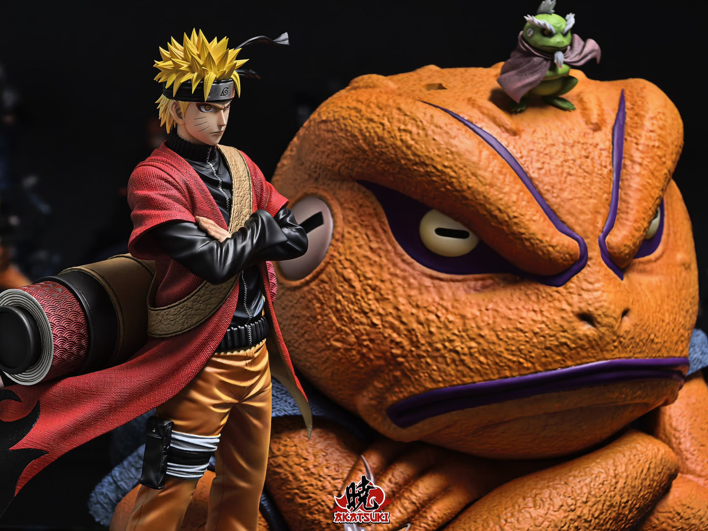 Coral Estatuilla Naruto | Uzumaki Naruto | Akatsuki Studio | Heroes of Konoha | Tico Ofertas