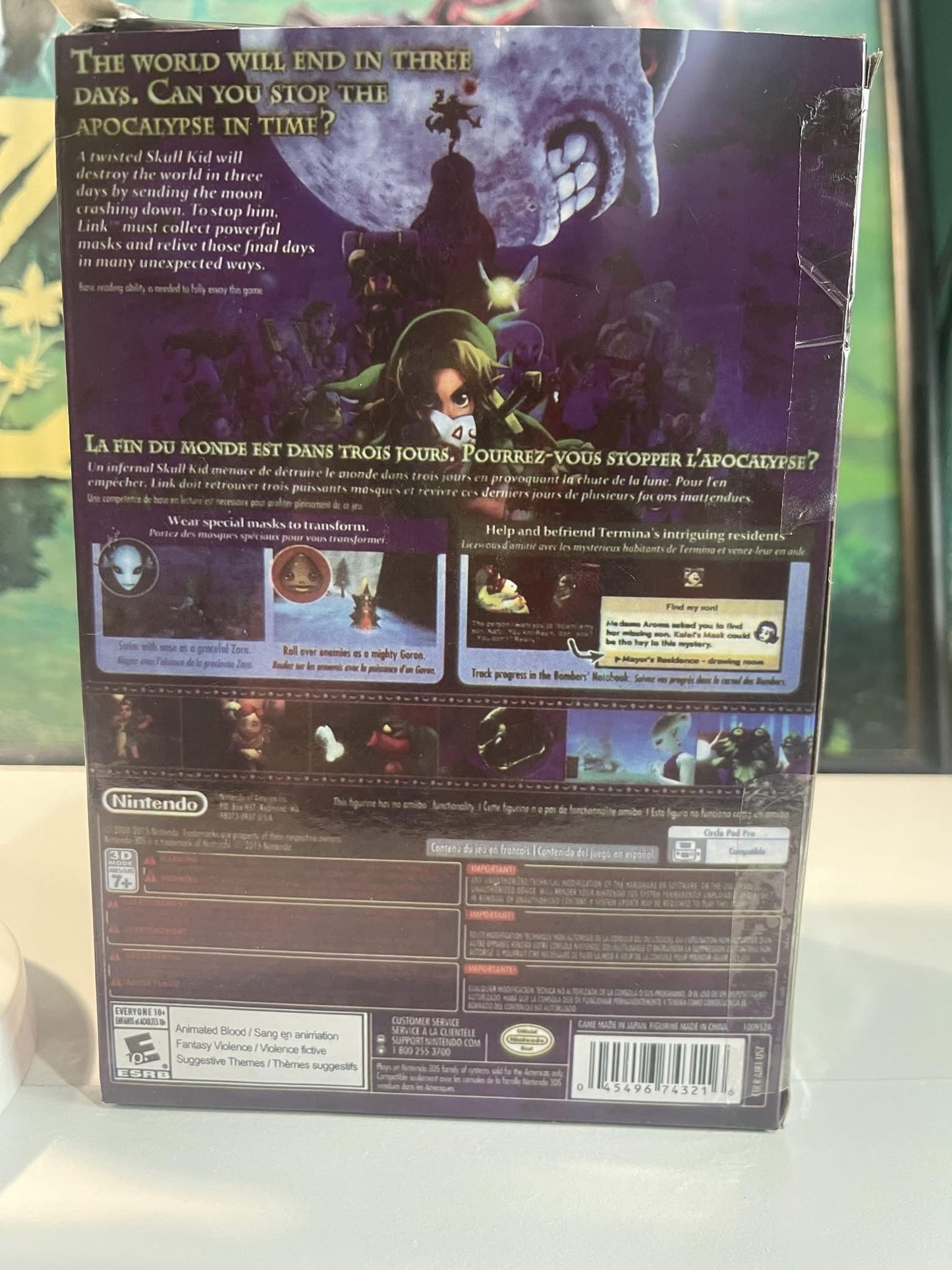 Dark Olive Green Figura The Legend of Zelda: Majora's Mask  | tienda Anime Tico Ofertas