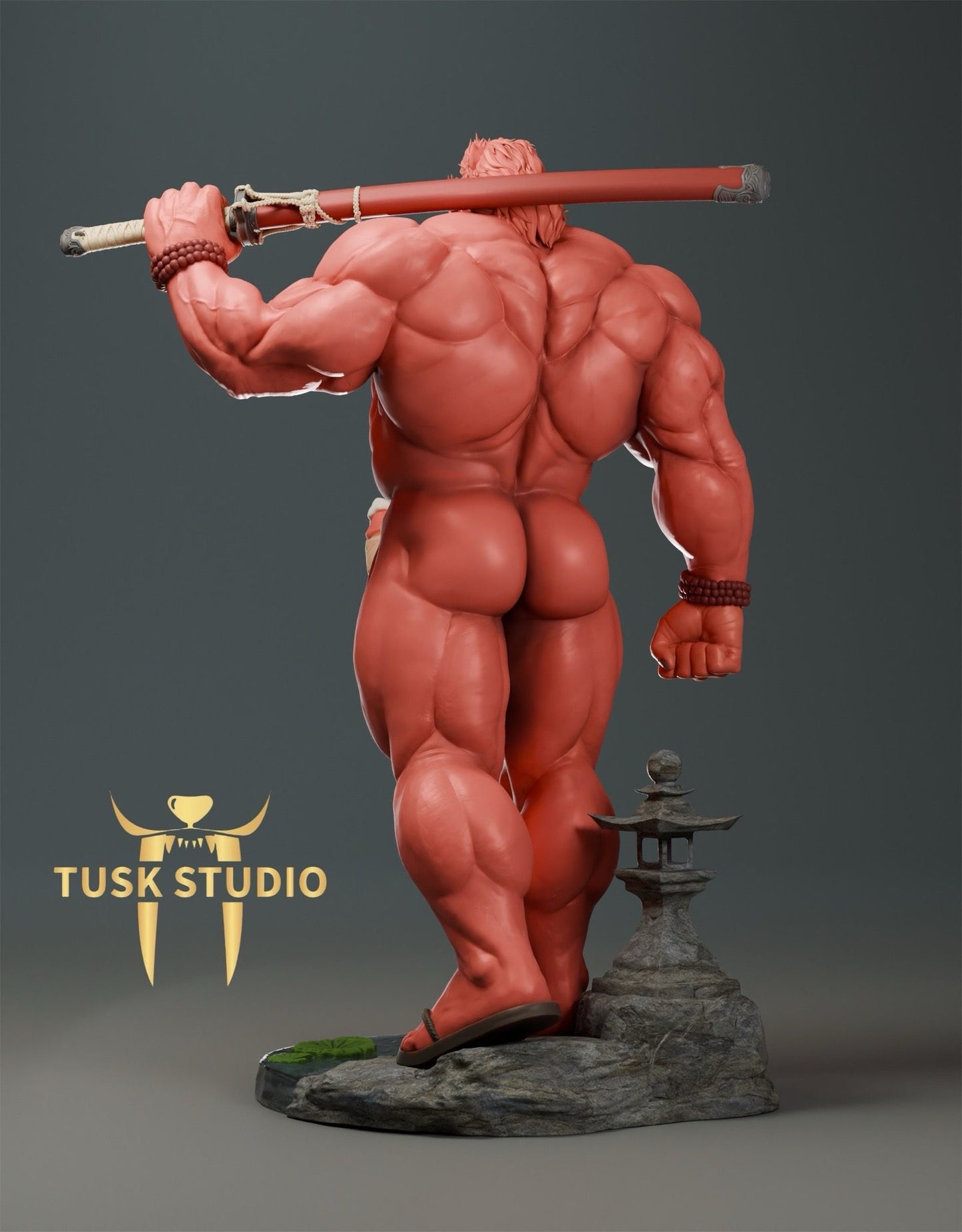 Dark Slate Gray Figura Kumatetsu | TusK Studio | Tico Ofertas