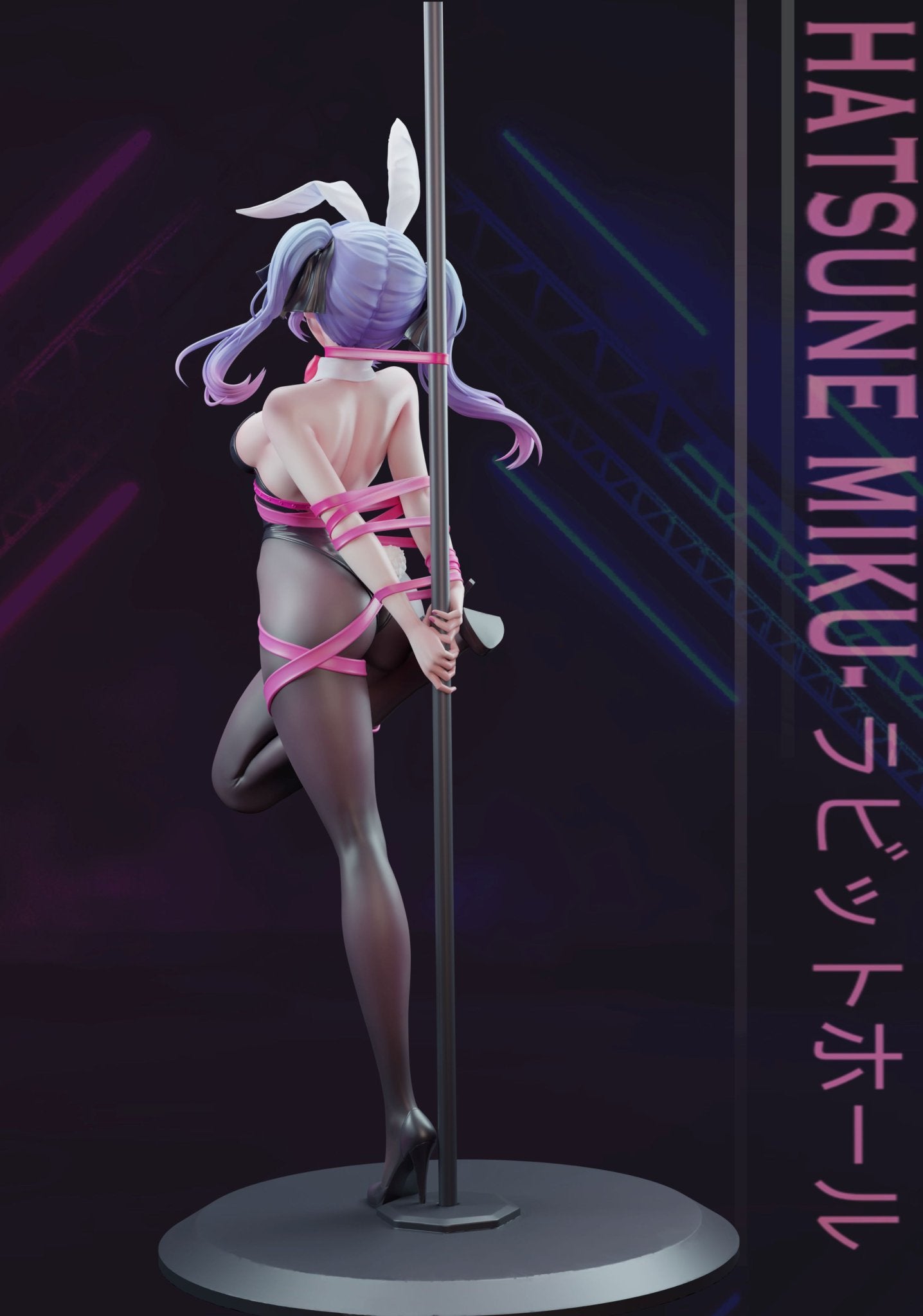 Black Estatuilla Project Sekai | Hatsune Miku | BGA Studio | Tienda Anime | Tico Ofertas