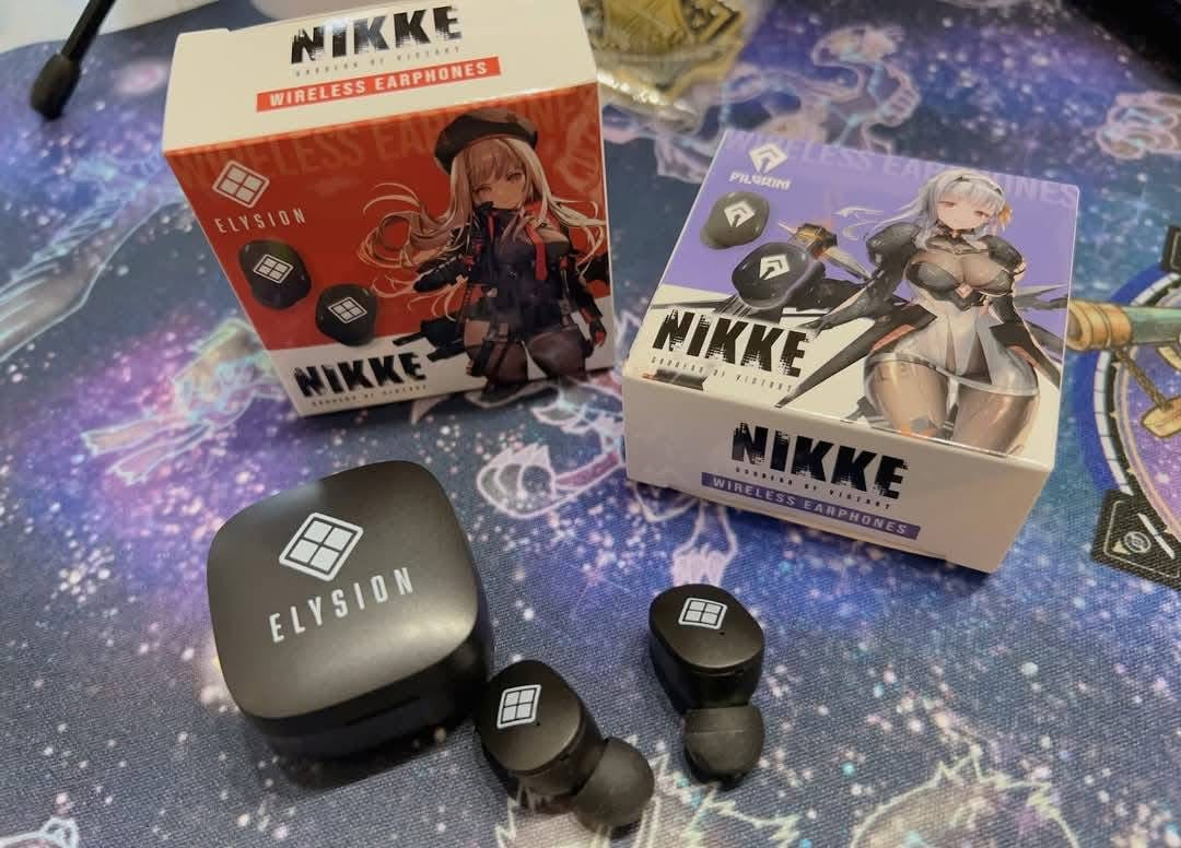 Dim Gray Auriculares NIKKE: Goddess of Victory | Audífonos Inalámbricos - tienda anime | Tico Ofertas