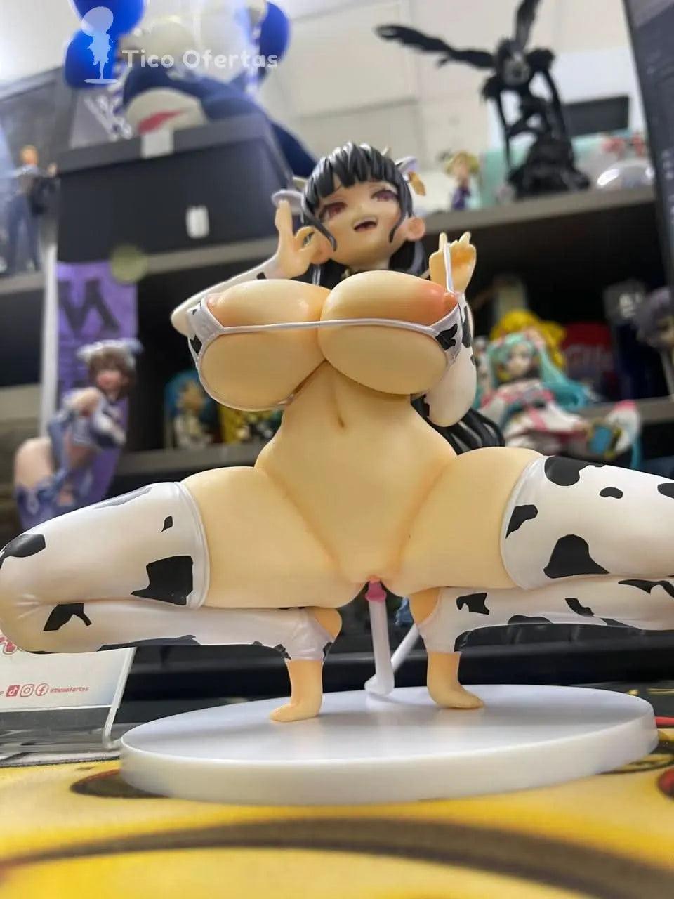 Rosy Brown Airi Airi Shijyoji (Asanagi) Figura estilo vaca Figuras Anime San josé
