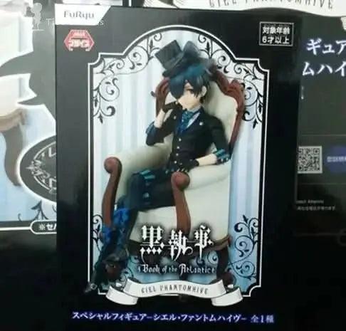 Light Gray Anime Black Butler - Figura PVC Sebastian Michaelis y Ciel Phantomhive | Figuras Anime Costa Rica, Modelo Book of Murder y Regalo