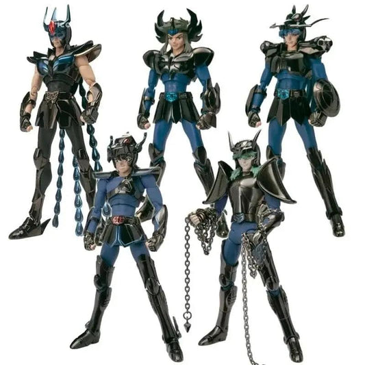 Dark Slate Gray Anime Dark Saint Seiya - Phoenix Ikki, Hyoga, Seiya, Shiryu | Figuras de Acción | Tico Ofertas Costa Rica