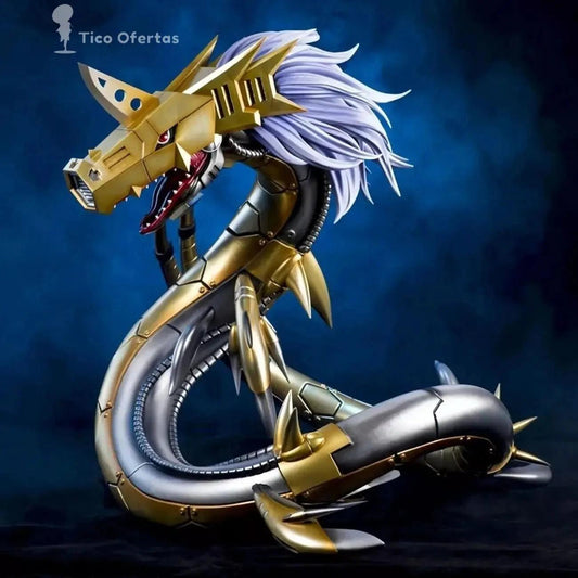 Midnight Blue Figura Digimon Metal Seadramon  | Figuras de Digimon en Costa Rica