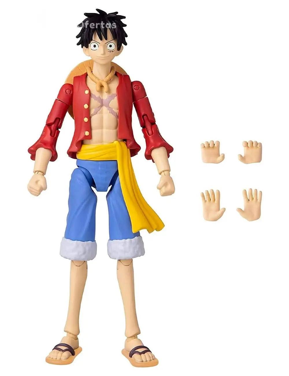 Tan Anime Heroes One Piece Monkey D. Luffy Action Figure