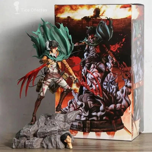 Dim Gray Attack on Titan - Figura Excelente Levi Ackerman | Figuras Anime Costa Rica, Estatua de Colección y Regalo