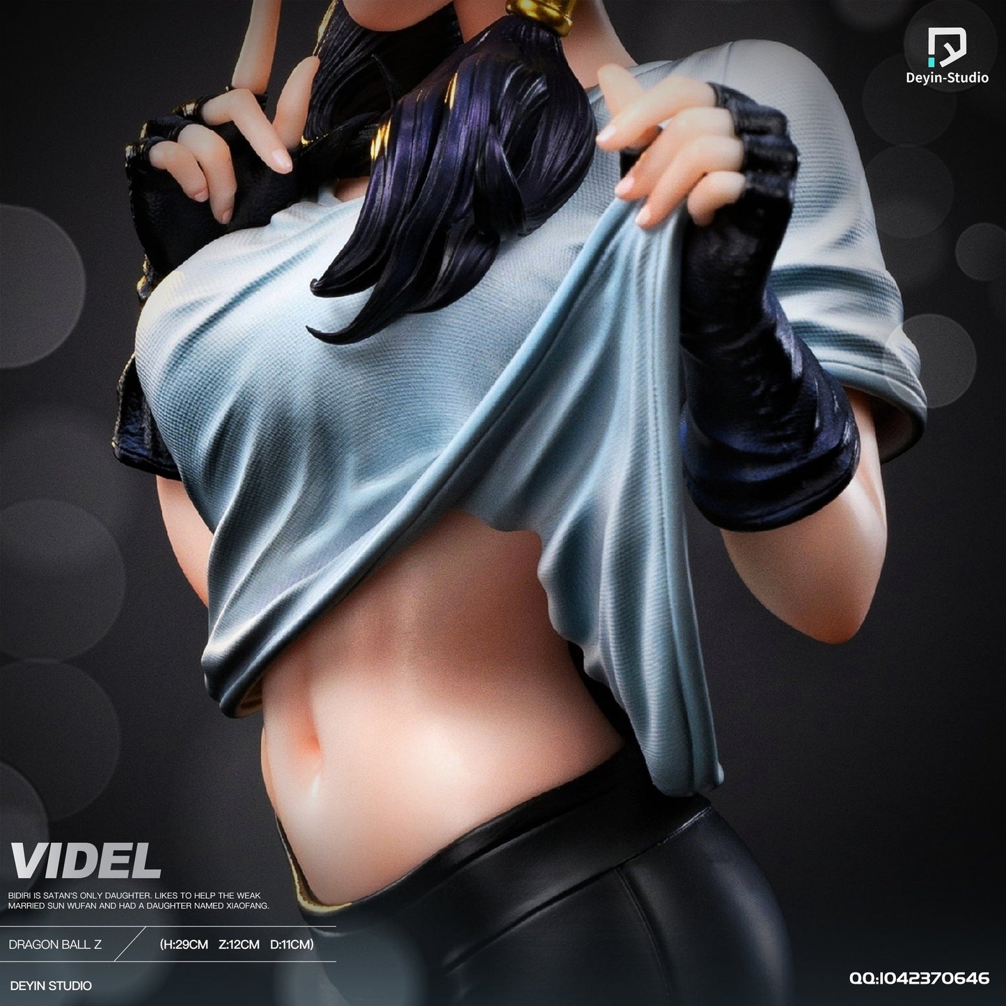 Gray Figura Dragon Ball | Videl | Deyin Studio | Estatua GK 1/6 & 1/4 | Tico Ofertas