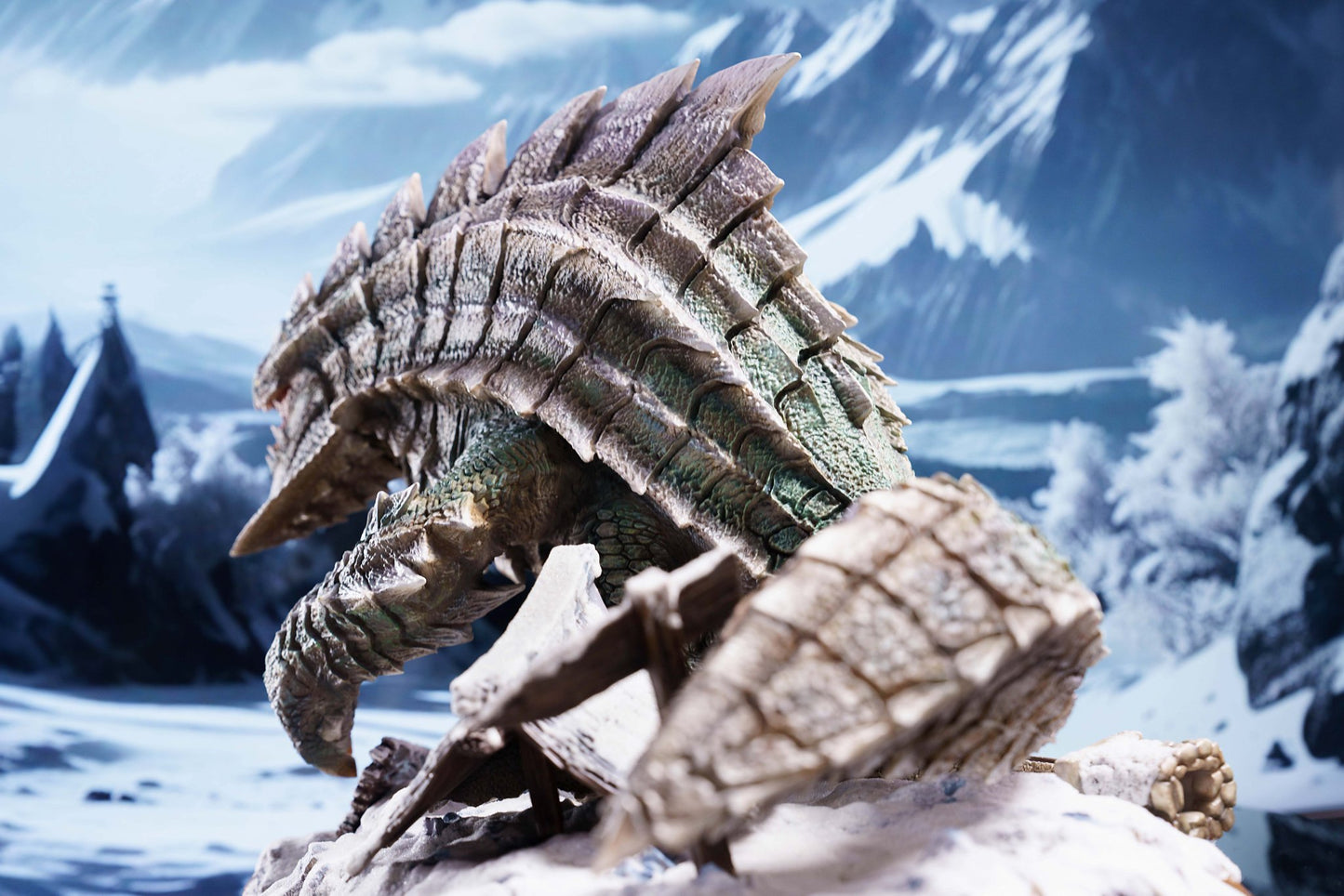 Light Steel Blue Figura Monster Hunter | Ukanlos | Dragon Frontier Studio | Tienda Anim| Tico Ofertas