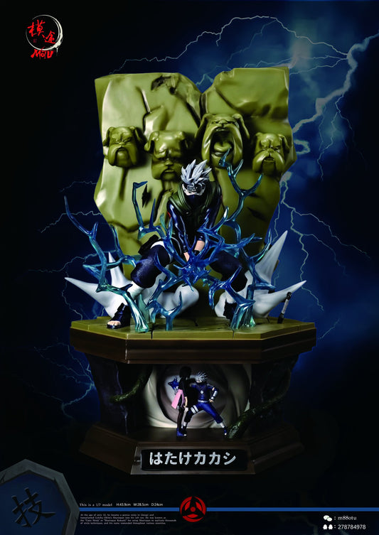 Black Estatuilla Naruto | Hatake Kakashi | MOTU Studio | tienda anime | Tico Ofertas