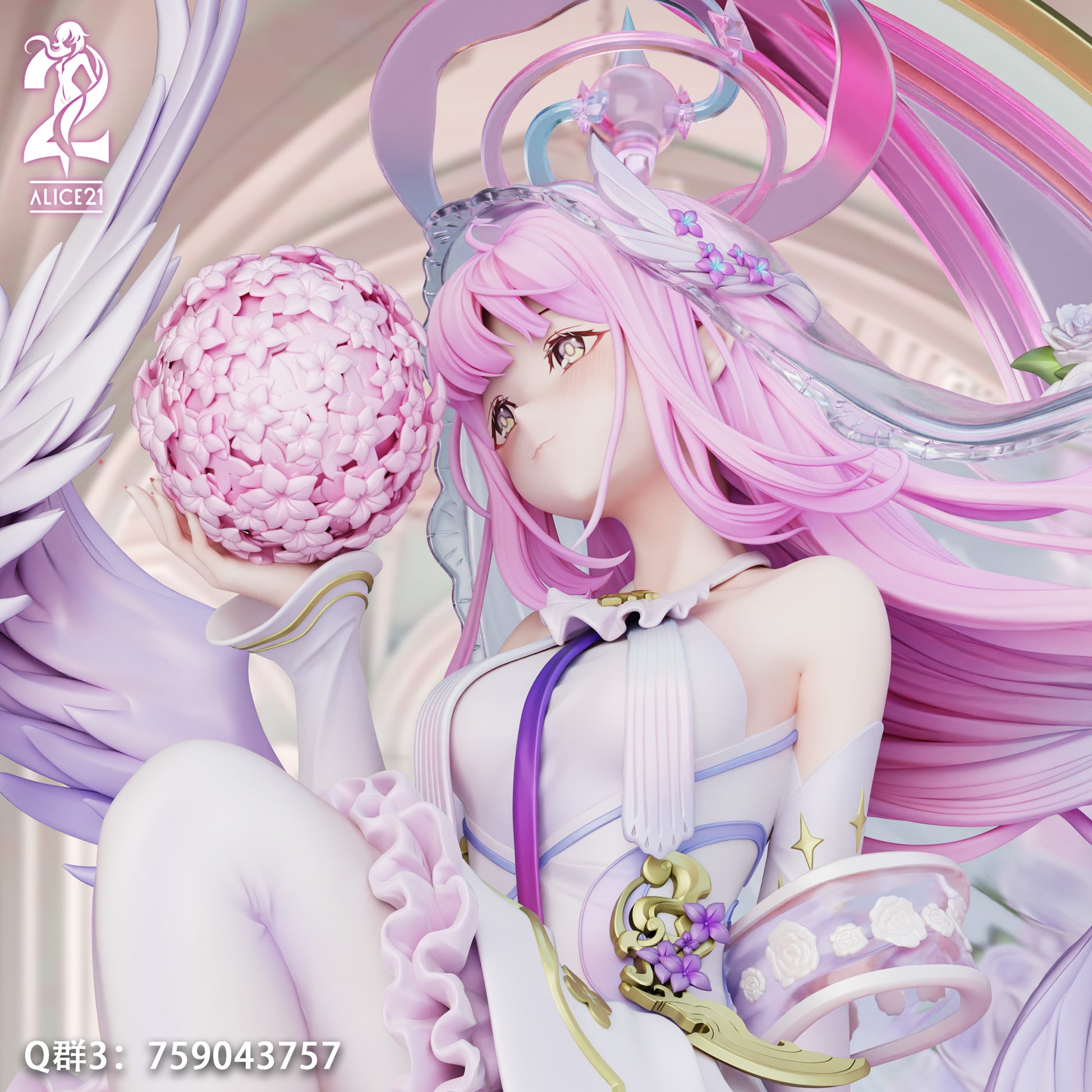 Thistle Figura Blue Archive | Misono Mika | Alice21 Studio | Tienda Anime | Tico Ofertas