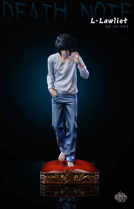 Black Figura Death Note | L Lawliet de Pie | LaoA Studio | tienda anime | Tico Ofertas