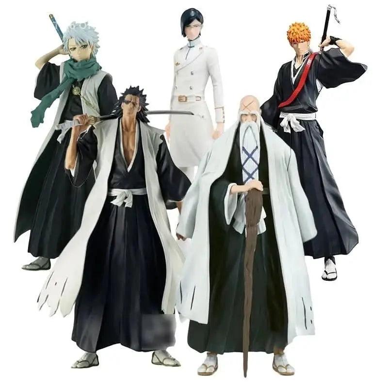 Dark Slate Gray BLEACH - Hitsugaya Toushirou, Zaraki Kenpachi, Kurosaki Ichigo | Figuras de Acción | Tico Ofertas Costa Rica