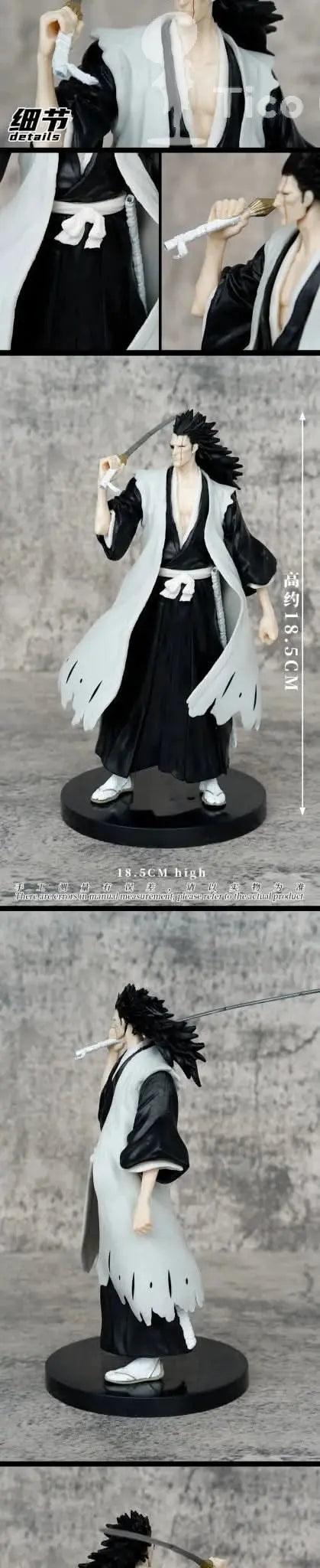 Dark Gray BLEACH - Hitsugaya Toushirou, Zaraki Kenpachi, Kurosaki Ichigo | Figuras de Acción | Tico Ofertas Costa Rica