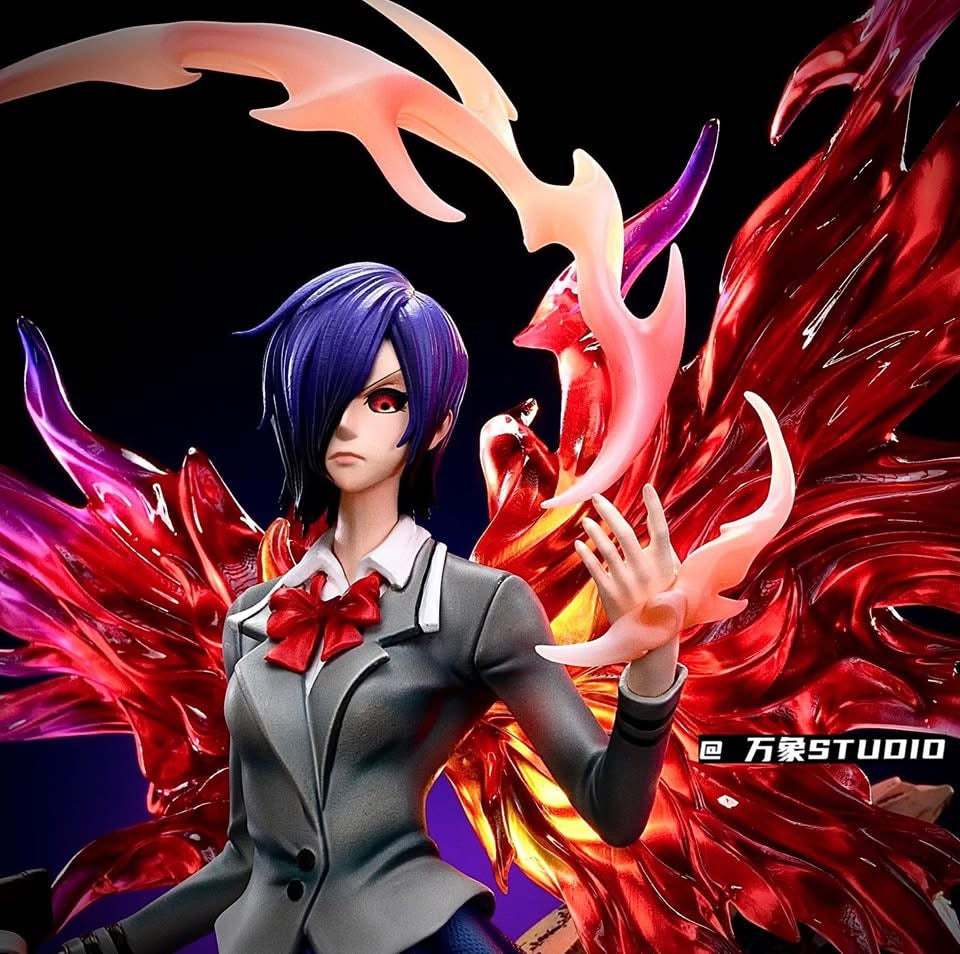 Light Coral Estatuilla Tokyo Ghoul | Touka Kirishima | tienda anime | Tico Ofertas