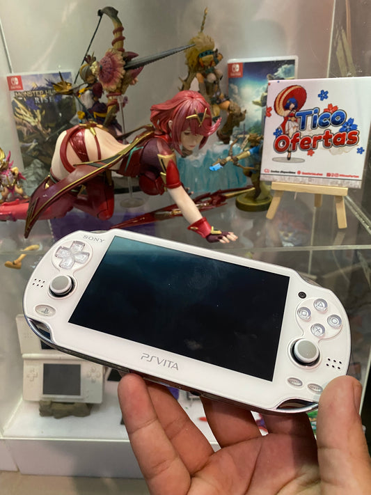 Dim Gray PlayStation Vita PCH‑1000 ZA02 Crystal Blanco