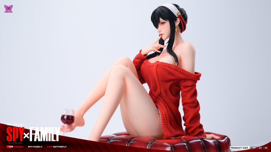 Light Gray Estatuilla Spy x Family | Tipsy Yor Forger | Tienda Anime | Tico Ofertas