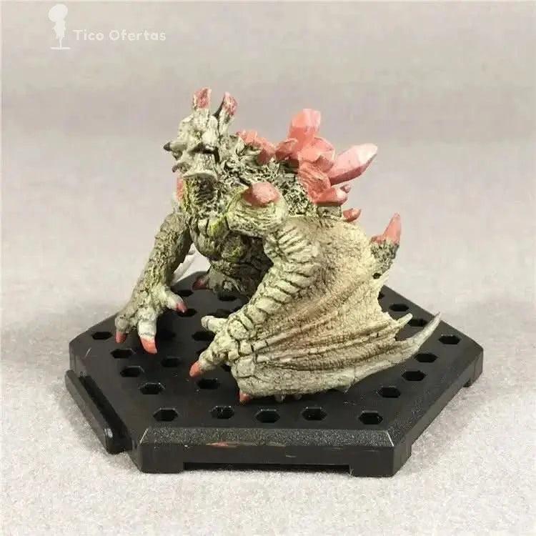 Light Gray Caja de Monstruos Monster Hunter CFB - Huevo de Dragón de Hielo, Velociraptor, Lobo de Trueno Blanco, León Dorado y Explosión de Fuego | Coleccionable en Costa Rica