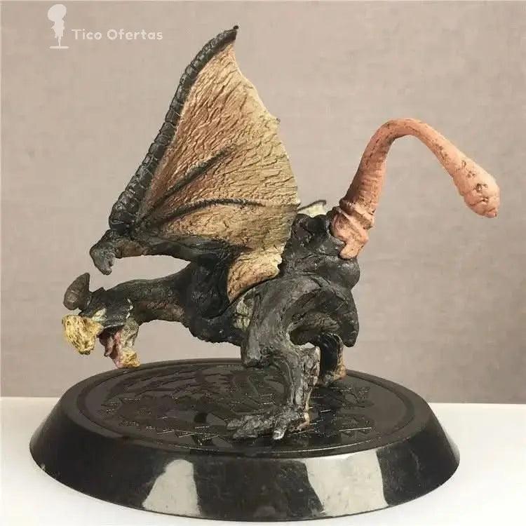 Dark Gray Caja de Monstruos Monster Hunter CFB - Huevo de Dragón de Hielo, Velociraptor, Lobo de Trueno Blanco, León Dorado y Explosión de Fuego | Coleccionable en Costa Rica